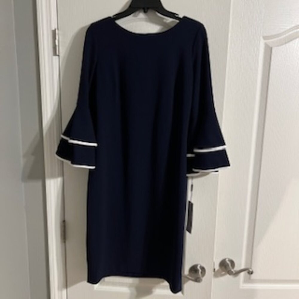 Calvin Klein Women's Bell Sleeve Dress NWT